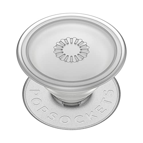 PopSockets: PopGrip Plant - Soporte y Agarre Extensibles Hechos de Materiales Vegetales con un PopTop Intercambiable para Smartphones y Tabletas - Faded Stone
