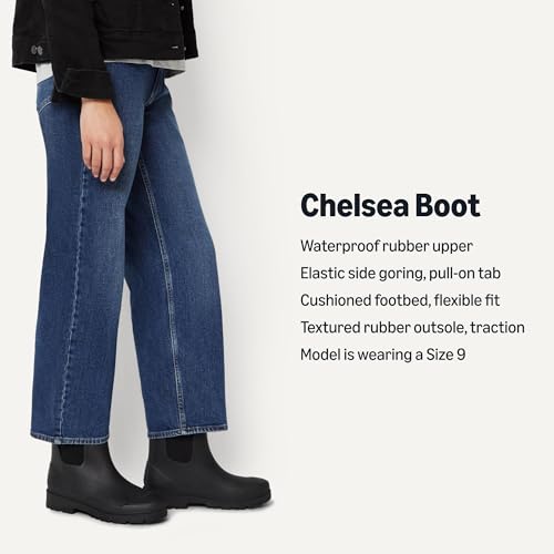 Image of Amazon Essentials Women's Chelsea Ankle Rain Boot