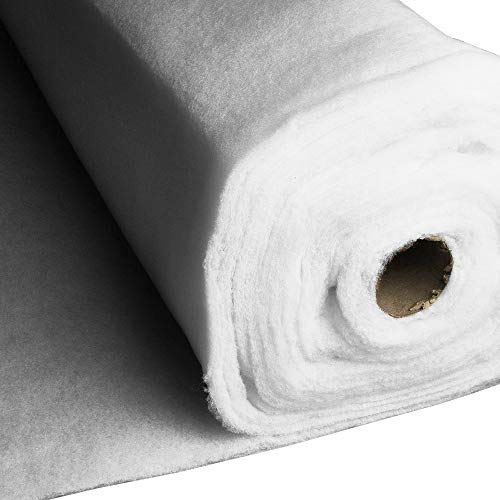 www.tissusactifs.fr Ouate - Molleton de Polyester - 100gr - 210 cm Large - 100% Polyester - ouate