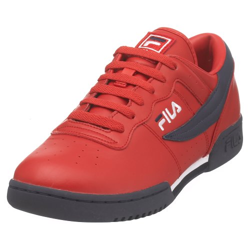 Fila Mens Original Fitness Fashion Sneaker, Red/Navy/White, 8 US