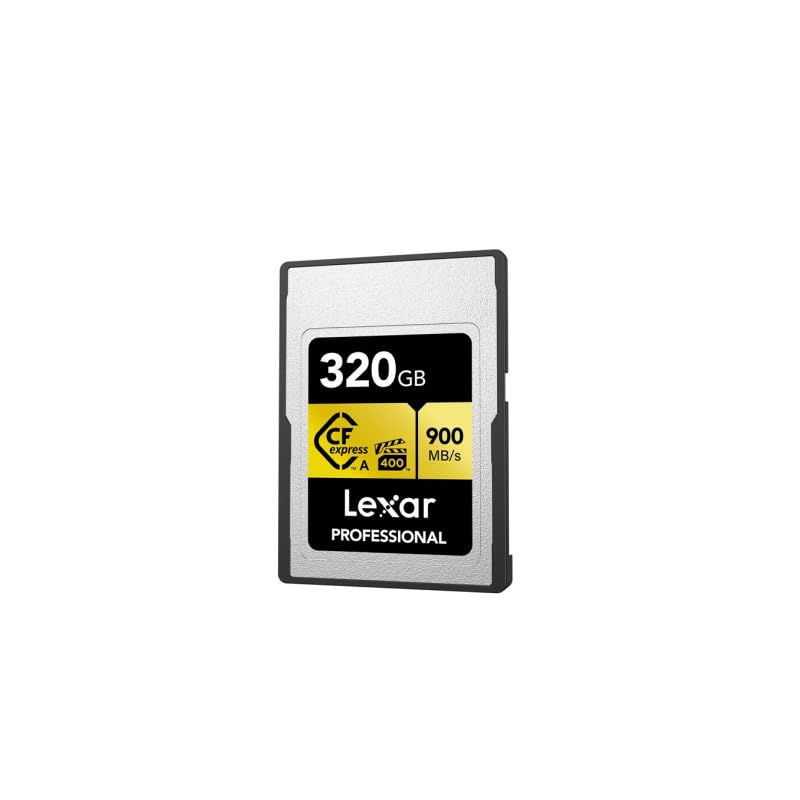 Amazon.com: Lexar 320GB Professional CFexpress Type A GOLD Series