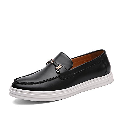 Chaussures business casual minimalistes en cuir souple automne
