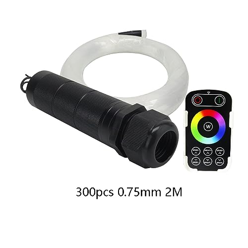 Luz de fibra óptica de 6W para techo de coche con control táctil RF 2