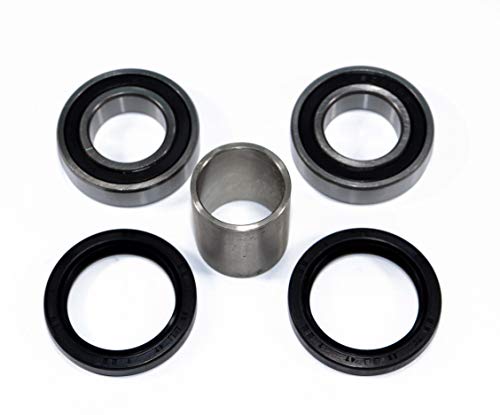 ATVWorks Compatible/Replacement for Kawasaki Mule KAF620 / KAF590 Front Wheel Bearings, Seals, & Spacer/Collar Kit
