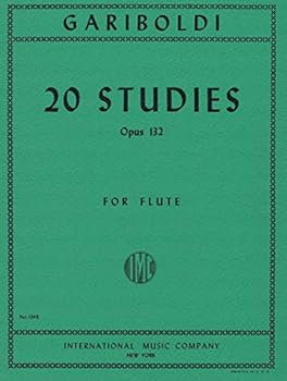 Paperback 20 Studies, Opus 132. For Flute Book