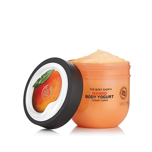 The Body Shop Mango Body Yogurt, 48hr Moisturizer, 100% Vegan, 6.91 Fl Oz