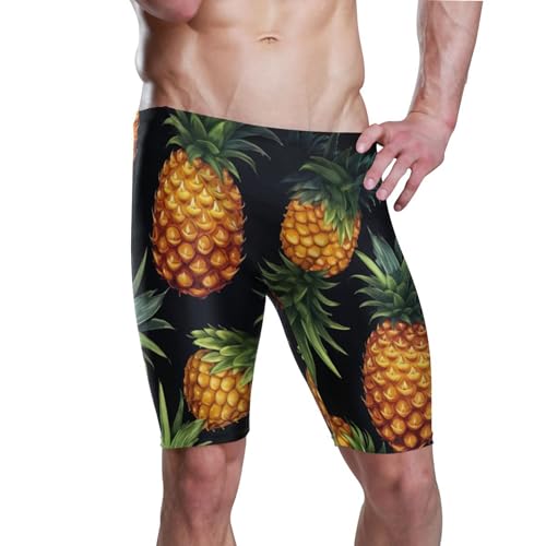 UMIRIKO Pineapple Fruit Mens Swim Jammers Swimsuit XL B0400919