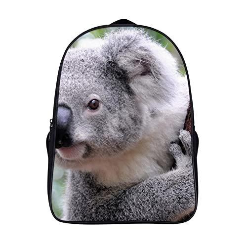 Sac à dos de mode adulte et enfant imprimé animal koala pour loisirs urbains