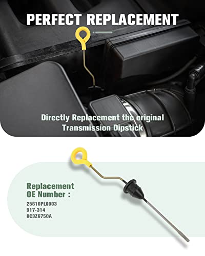 Scitoo 11.89" Oil Dipstick Transmission Dipstick Fits For Honda Civic 1.7L L4 2001-2005 #TOP6