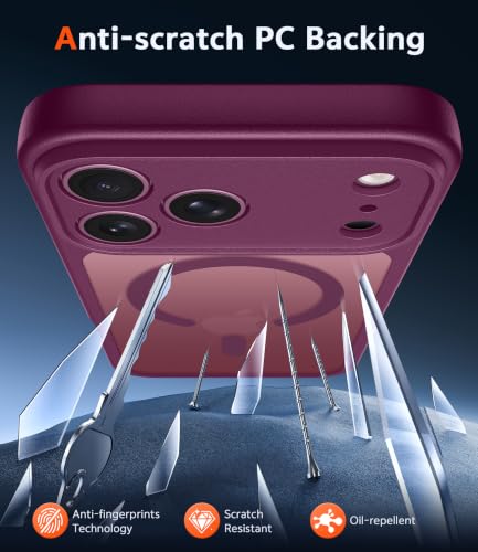 Image of FNTCASE for iPhone 2026 Pro / 17 Pro Case Magnetic with Screen Protector
