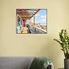 OKSGYTA DIY Paint by Numbers Lisbon City Portugal Canvas Painting Set with Acrylic Pigment Paintbrush for Adults Beginners Artwork Gift 16" x 20" #1