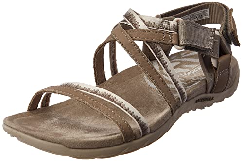 Merrell Women's Terran 3 Cush Lattice Sandal, Moon, 7 Merrell Women's Terran 3 Cush Lattice Sandal, Moon, 7