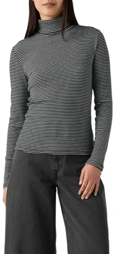 Dreamy Turtleneck Annalise Stripe Anthra – Ansicht 6