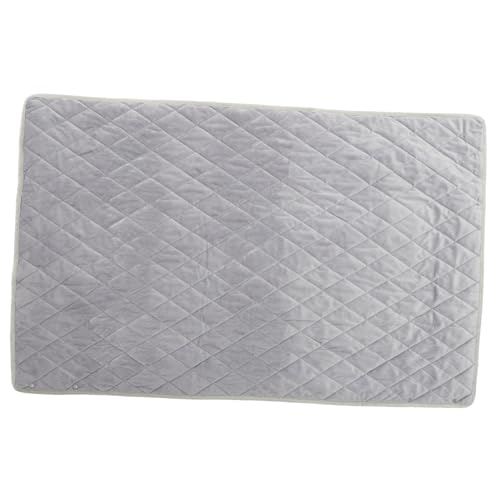 Happyyami USB Electric Heating Blanket Portable Pad for Home Use Cozy Fleece Shawl Low Voltage Versatile Design for Office Camping and Winter Comfort Grey