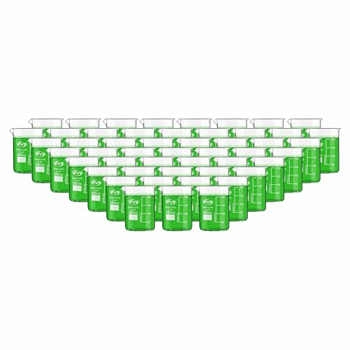 Image of VVS Borosilicate Glass Beaker 250ml pack of 15 of For School College, Lab Laboratry and professional use