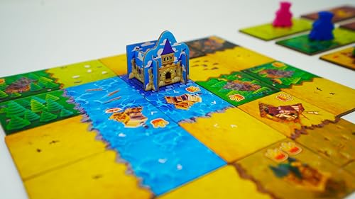 Image of Blue Orange Kingdomino New Edition - Family Board Game - Success Worldwide - Tile Game - For 2 to 4 players - From 8 years old