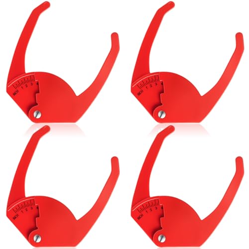 4 Pcs Plastic Pocket Caliper 7" Range Tree Caliper Measuring Tool...