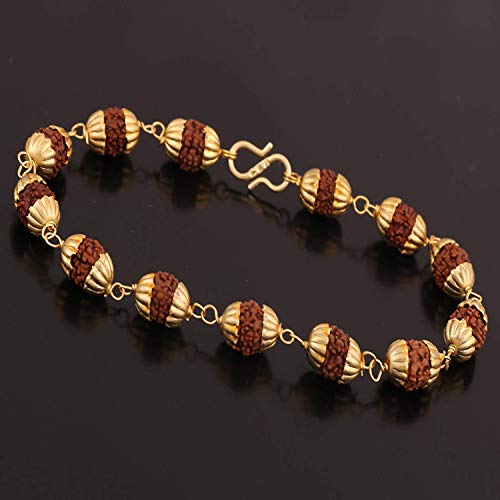 Image of Mahi Rudraksh Bracelet for Men (PABR1100420PR)