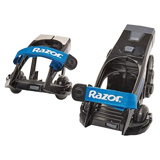 Razor Turbo Jetts Electric Heel Wheels - DLX Blue