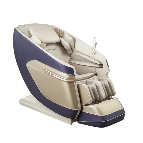 Image of ROTAI R-RELX Luxury 3D Massage Chair | 19 Auto Programs | Zero Gravity Recliner | 7 inch Touchscreen Controller | Bluetooth Speakers | Smart Voice Control | Child Lock & Sleep Mode (Blue)