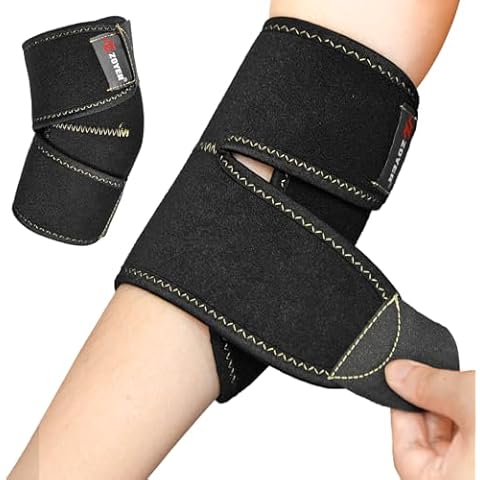 ZOYER Elbow Brace for Tendonitis and Tennis Elbow for Women and Men, Adjustable Elbow Support with Customized Pressure, Suitable for Pain Relief, Sports Injury Recovery, Sprains, Strains, Arthritis Cover