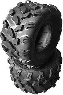 PARTS-DIYER Set of 2 18x9.5-8 All-Terrain ATV UTV Sport Tires Rear Left & Right Tires Tubeless 4PR P311