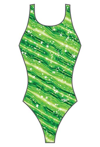 Speedo Women's Twinkly Drop Back Performance One Piece Swimsuit