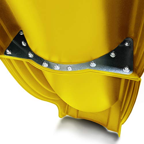 Swing'n'slide Ws 5031 Olympus Wave Slide 2Piece Plastic Slide For 5' Decks, Yellow #TOP3