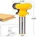 Yonico Drawer Pull Router Bits 1-1/2-Inch 1/2-Inch Shank 13931
