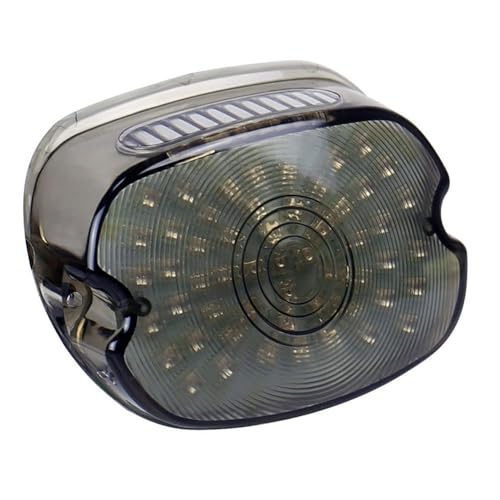 Luz de freno roja de perfil bajo con intermitentes para Road King y Sportster 1200