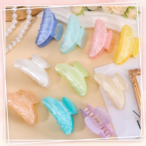 20 Pinzas Acrílicas para Cabello Grandes en Pack miniatura 4