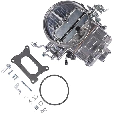 Carburetor 2 Barrel with Manual Choke Replacement for 2300 500 CFM CJ5 CJ7 F100 0-4412S