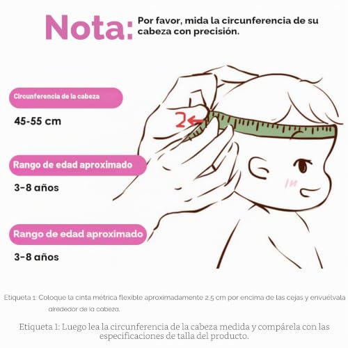 Casco de bici para niños de 3 a 8 años ajustable para patinete y roller 7