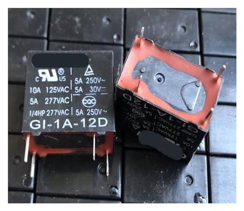 Relé GI-1A-5DH de 5V para reparar placas de electrodomésticos y proyectos DIY