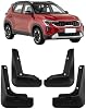 4 Piezas Defensas de Barro para Auto Kia Sonet 2024, Protector de Guardabarros Delantero y Trasero, Accesorios sin Perforación 2