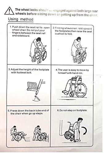 Image of MEDITIVE Commode Wheelchair: Chrome Plated Stainless Steel with Inbuilt Commode Pot and Flip back Armrest and Detachable LegrRest