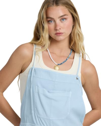 Image of Billabong Women's Wild Pursuit Cotton Twill Blend Romper