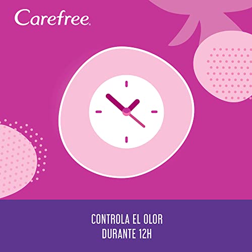 Carefree Plus Large Sin Fragancia Protegeslips (20 unidades), protegeslips transpirables y con núcleo superabsorbente sin perfumes, protege slips anchos y discretos - imagen 5