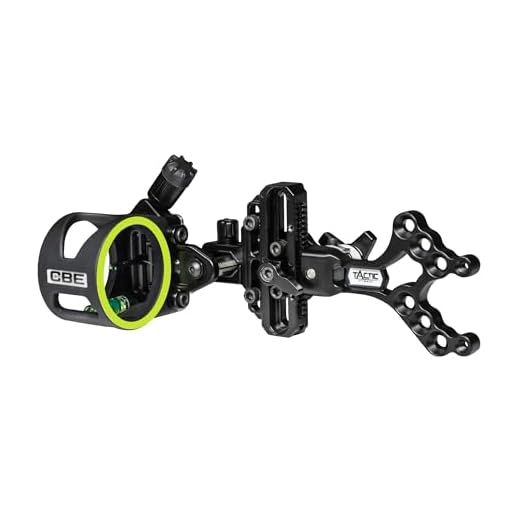 CBE Tactic Hybrid 1-Pin Bow Sight,Black