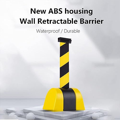 Barrière à sangle rétractable extérieure de 3m pour balisage - 7