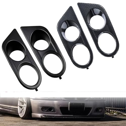 Cubierta de lámpara antiniebla para coche compatible con parachoques E46 M3 4
