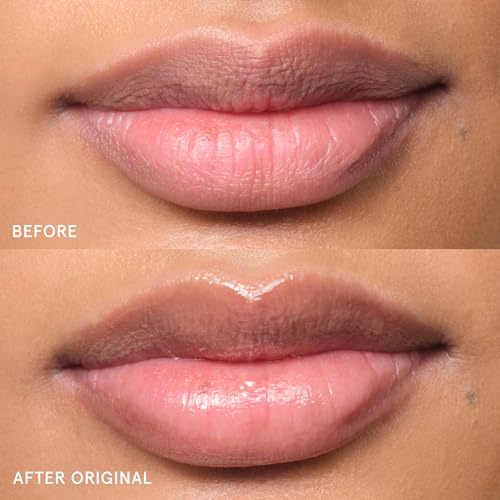 Image of Glossier Balm Dotcom Hydrating Lip Balm - Universal Salve, Up to 12Hr Moisture - Lanolin, Beeswax & Castor Oil for Dry Lips, Cuticles & Skin - Original, Clear Fragrance-Free, 15ml