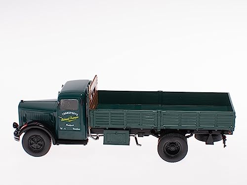 OPO 10 - Truck 1:43 compatible with Berliet GDR 7W - Transports Richaud - BER66, Green - Image 3