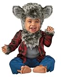 Spirit Halloween Baby Werewolf Costume, Unisex Child, Size 6 TO 12 MONTHS Standard, Multicolor