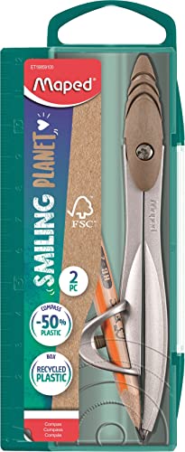 Maped - Study Smiling Planet Zirkel mit Universalring – Der...