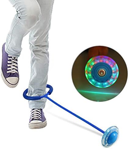 Ankle Skip Ball Led Light Flashing Skip Ball Ankle Skip Ball Hop Swing Jumping Ball Dancing Ball Toy Ball Games Foot Ball Sport Exercise Fitness Equipment Gift For Children Kids Adult Amazon Co Uk