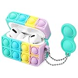 Airpods Pro Case, Jelanry Bubble Fidget Case for Apple Airpod Pro 3D Cartoon Cute Funny Cool Fidget...