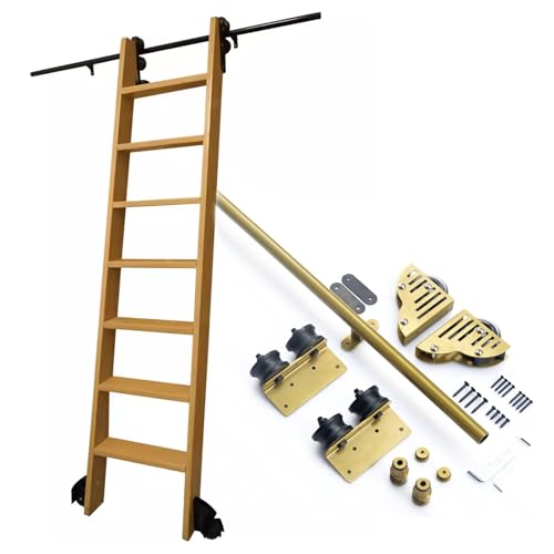 Rail pour porte coulissante de grange ajustable de 4,9 m à 7,3 m pour bureau