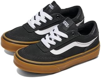 Vans Brooklyn Ls üniseks çocuk spor ayakkabısı, Siyah Saksı, 32 EU - Görsel 2