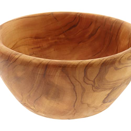 HOFMEISTER® Schale aus Olivenholz, Müslischale, Bowl für Müsli, Schüssel für Deko, 12 x 12 x 6,5 cm